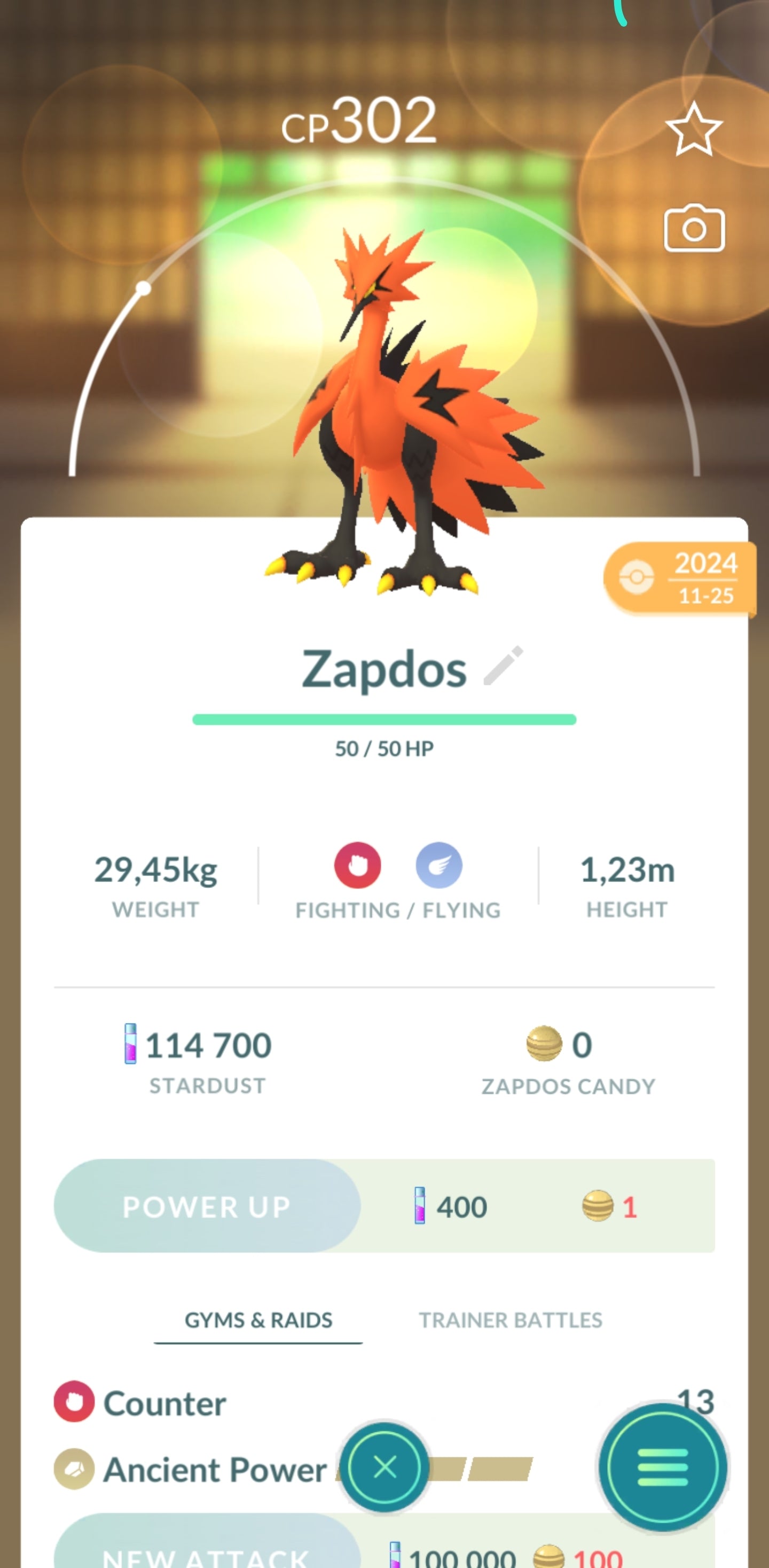 Zapdos Acc