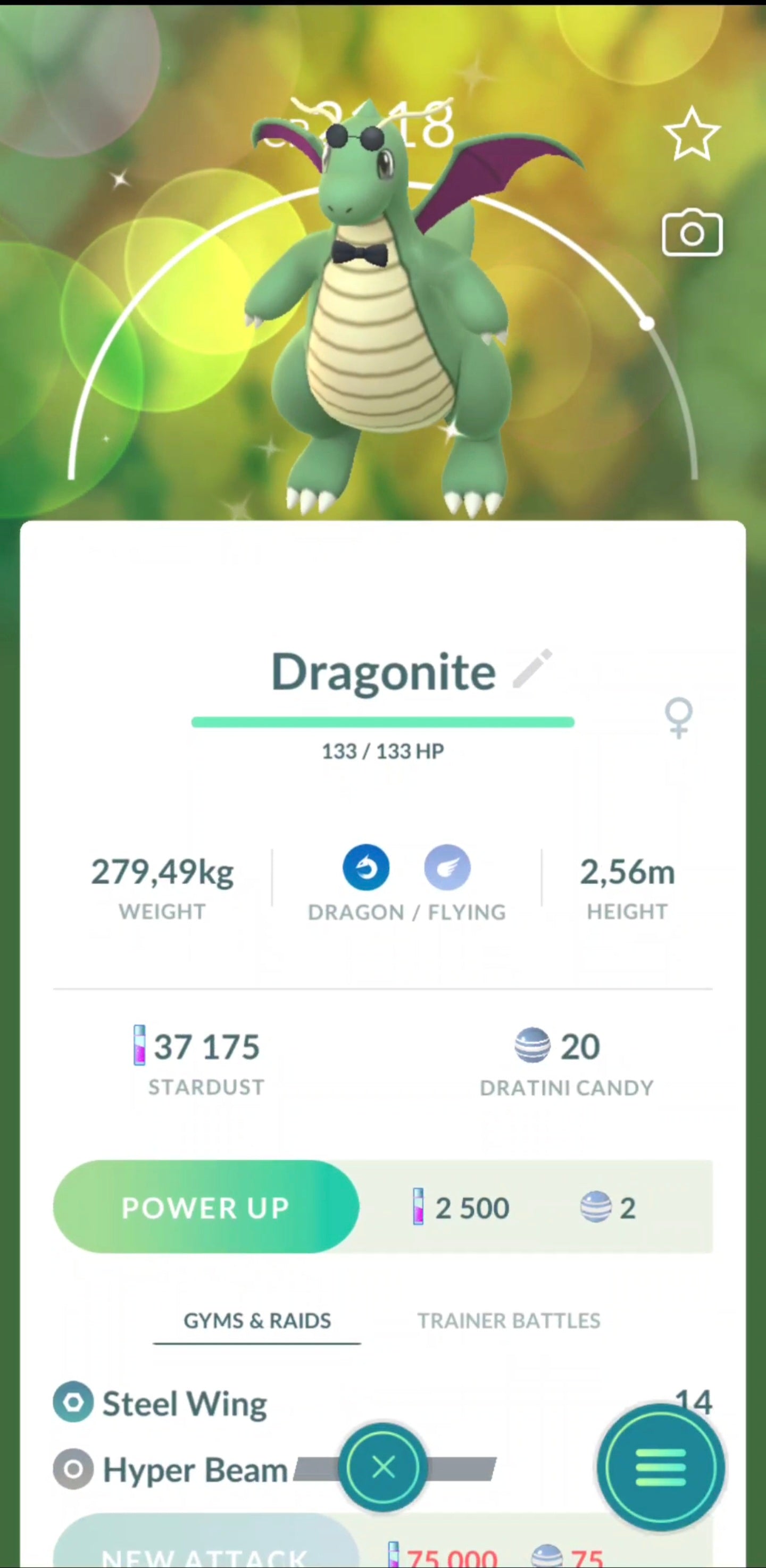 Shiny Dragonite Account