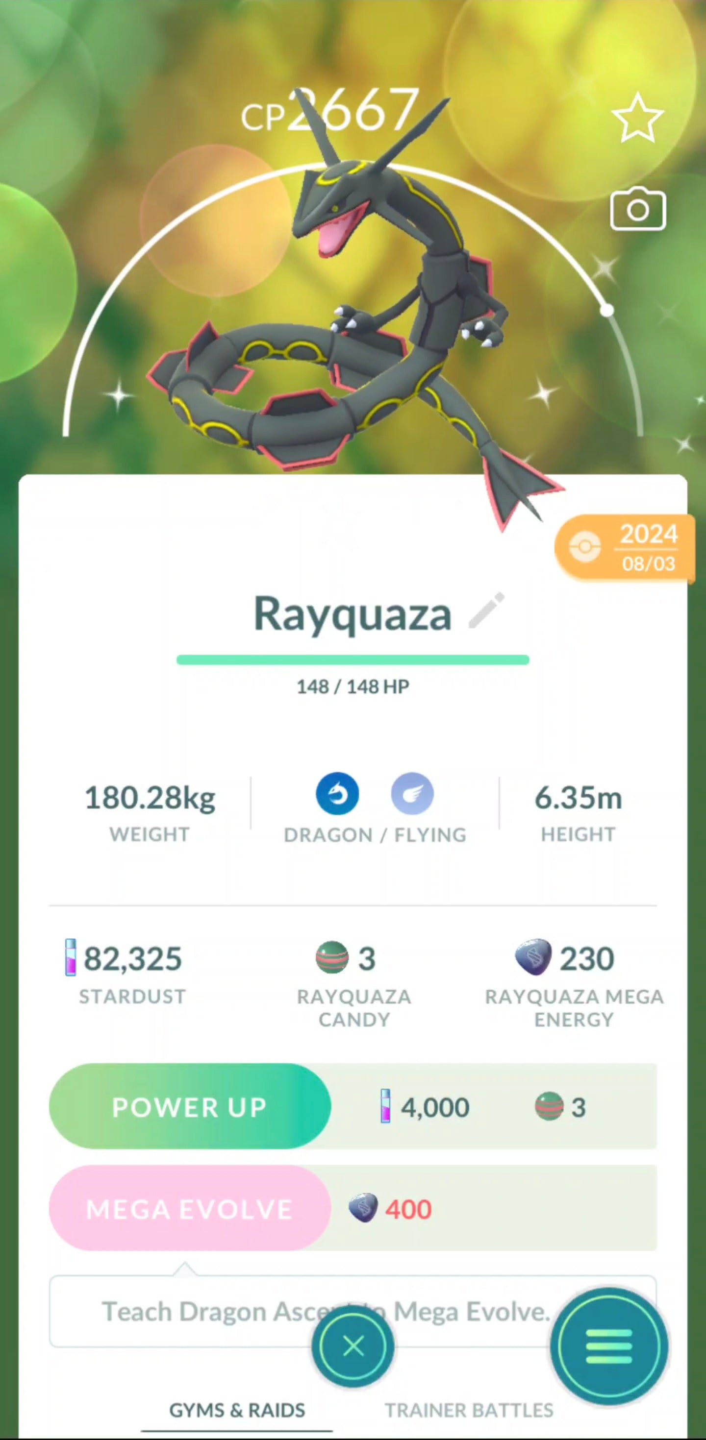 Shiny Rayquaza Account
