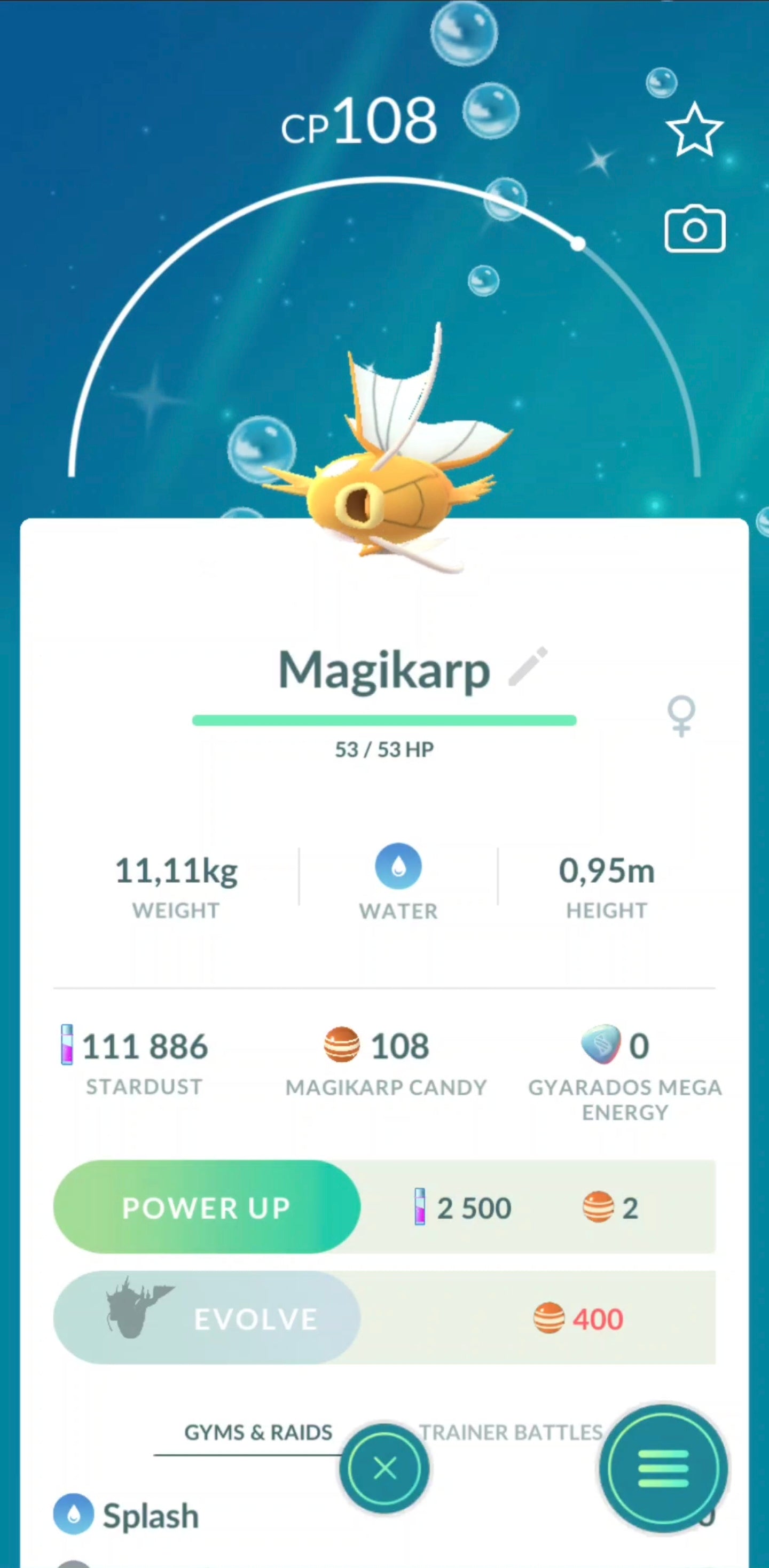 Shiny Magikarp Account