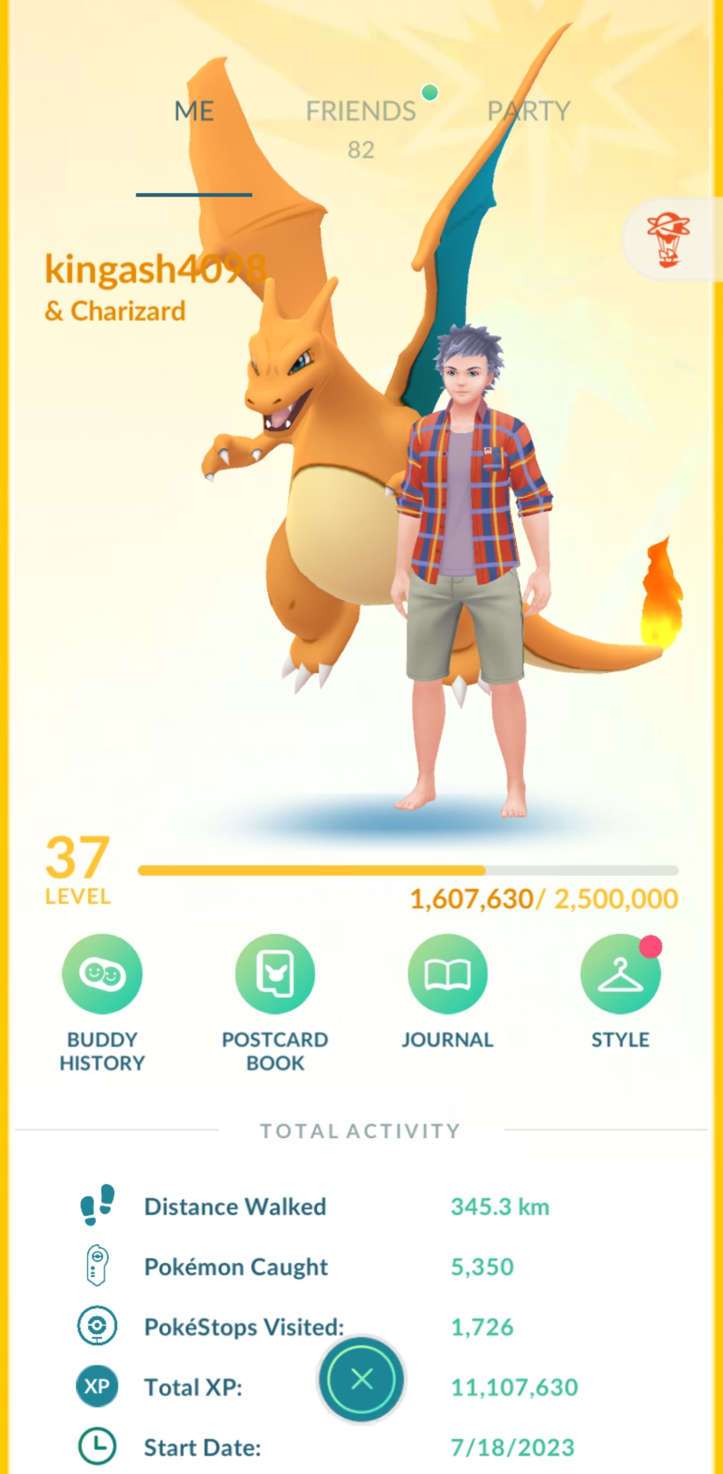 Level 37 🌟 Account