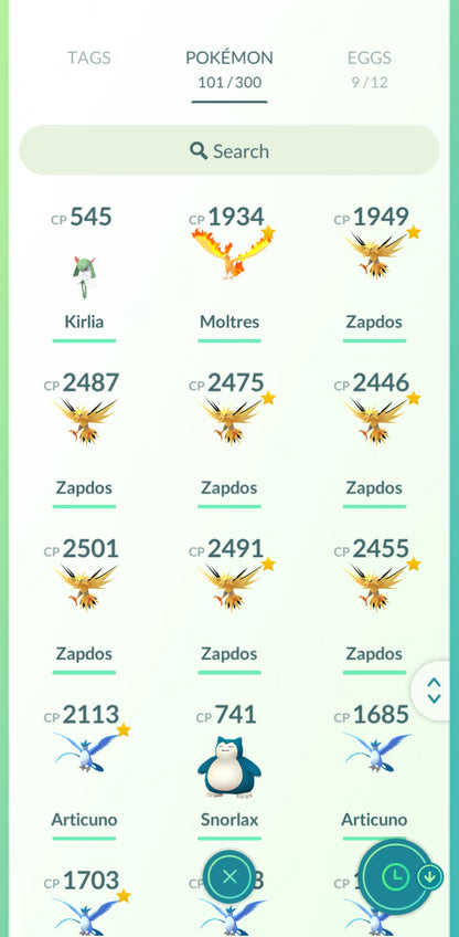 Level 28 🌟 Account 🌟9 Zapdos