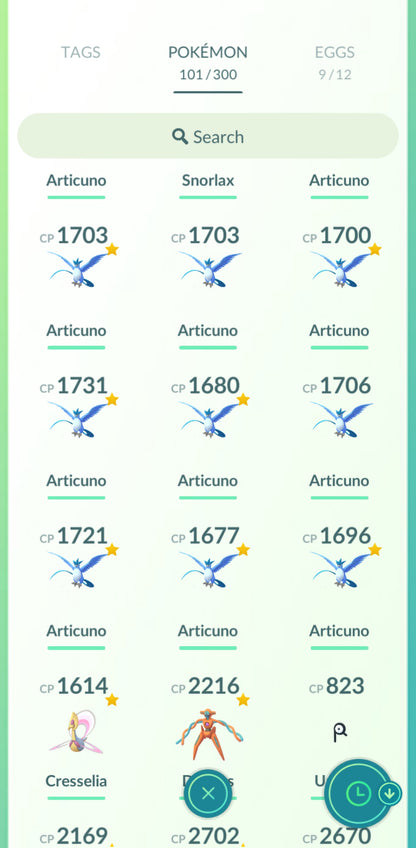 Level 28 🌟 Account 🌟9 Zapdos