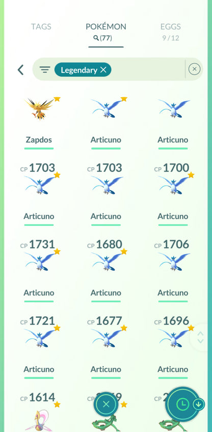 Level 28 🌟 Account 🌟9 Zapdos