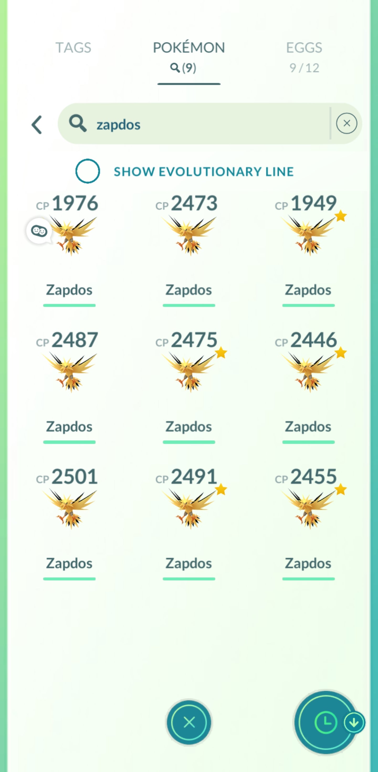 Level 28 🌟 Account 🌟9 Zapdos