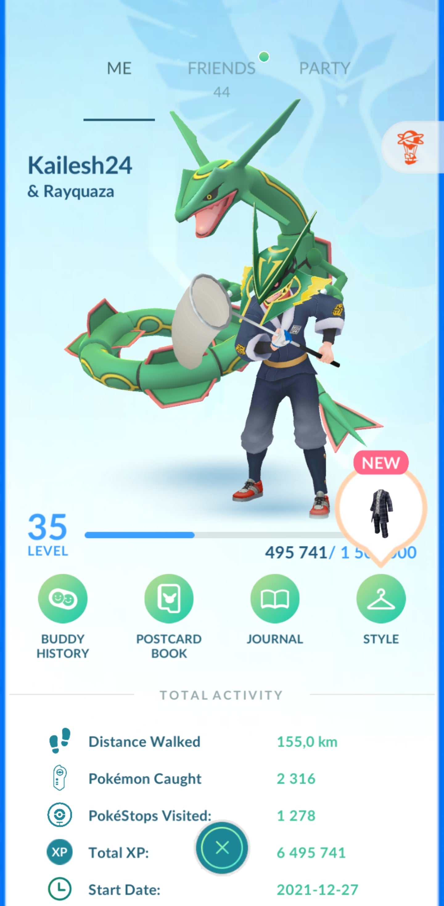 Level 35 🌟 Account