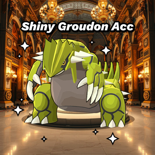 Shiny Groudon Account | Legendary Pokémon Go Hack Spoofer