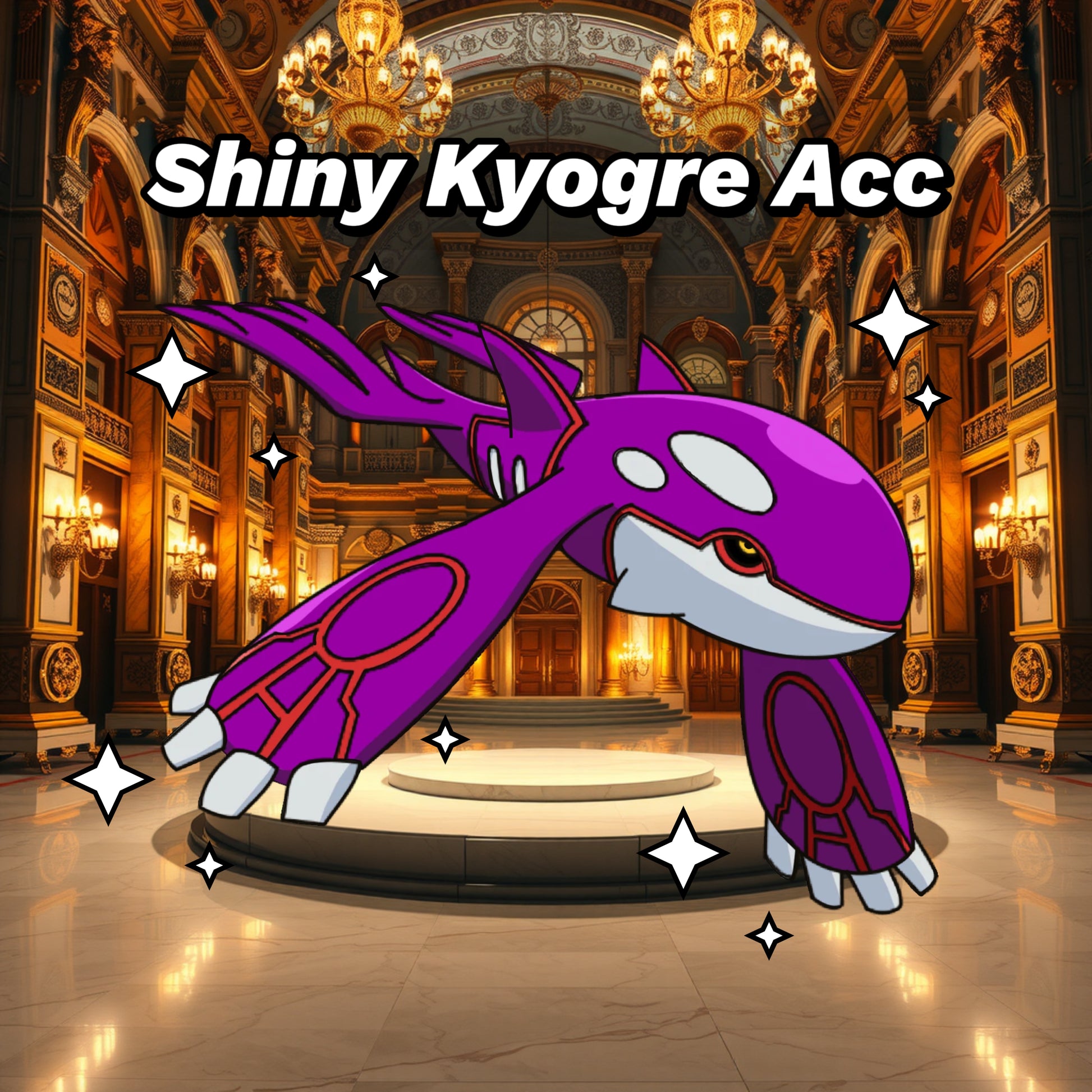 Shiny Kyogre Account | Legendary Pokémon Go Hack Spoofer