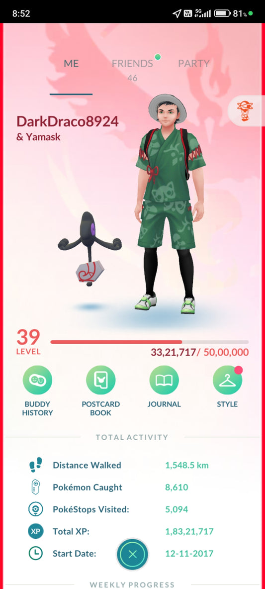 Level 39 🌟 Account