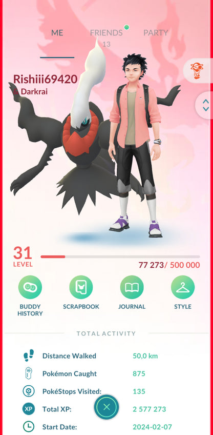Level 31 🌟 Account