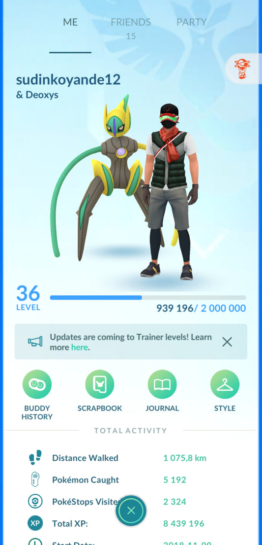Level 36🌟 Account