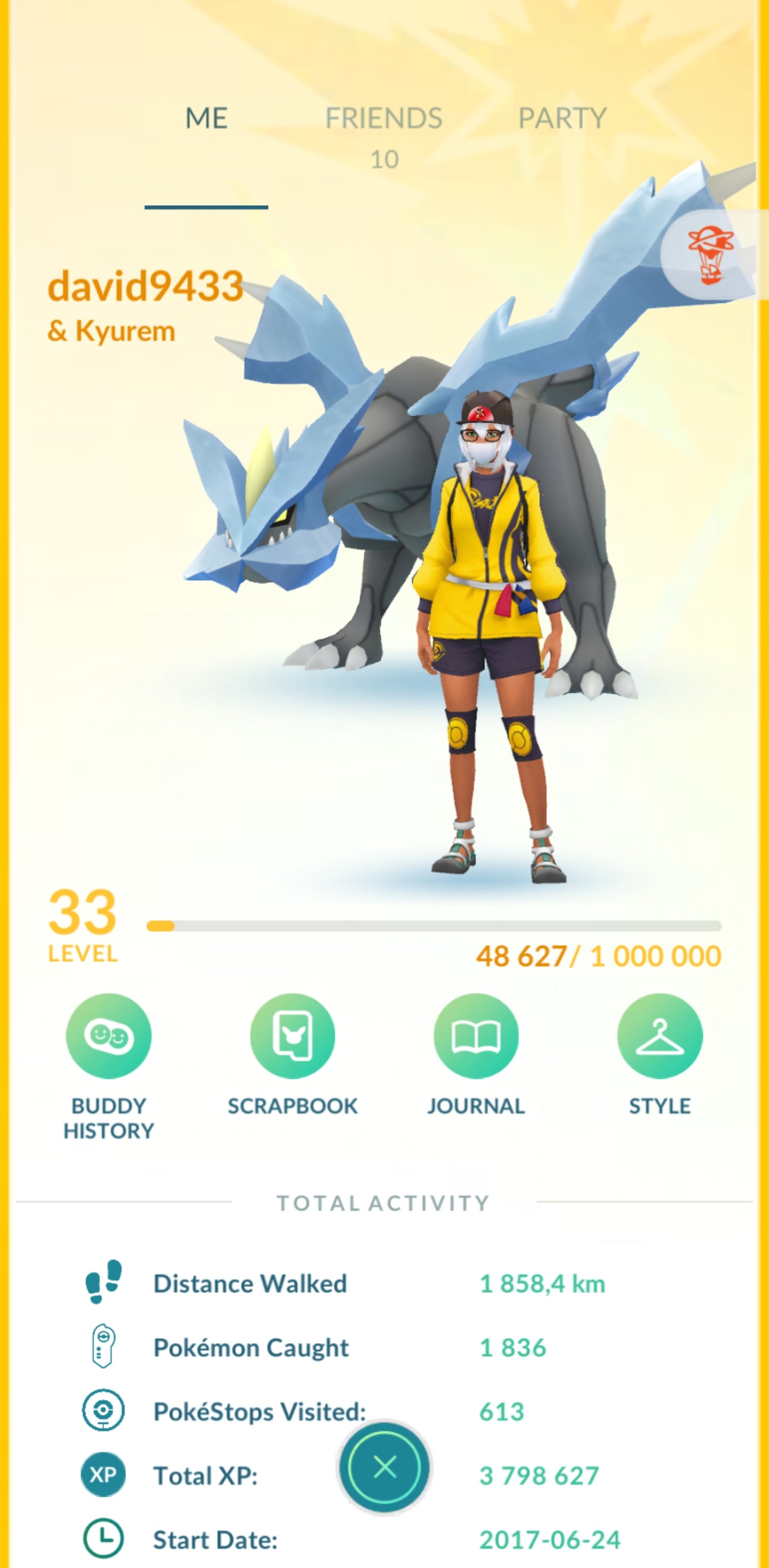 Level 33🌟 Account