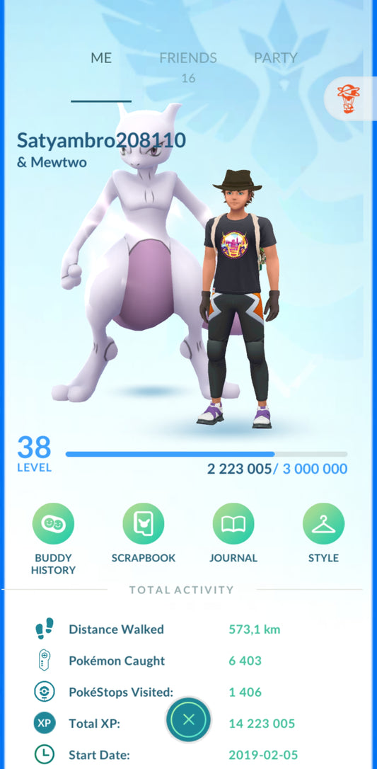 Level 38🌟 Account