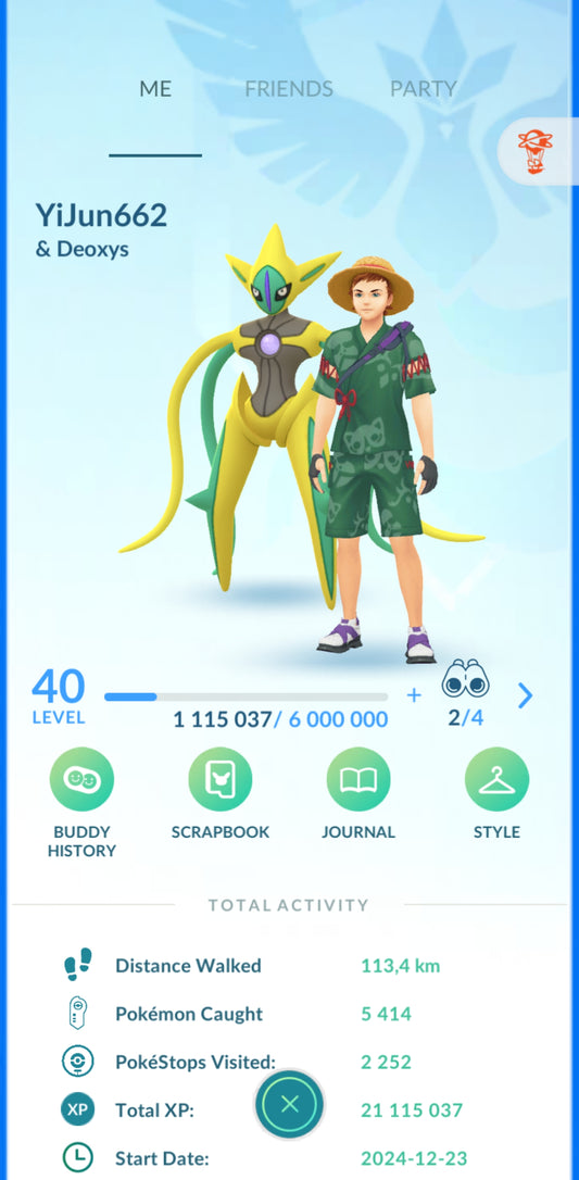 Level 40🌟 Account