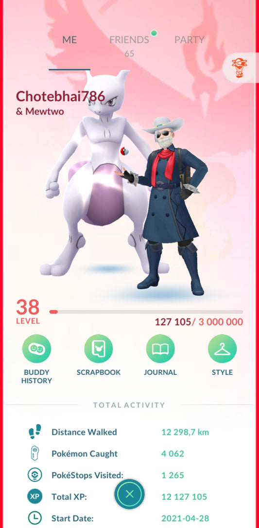 Level 38💎 Account