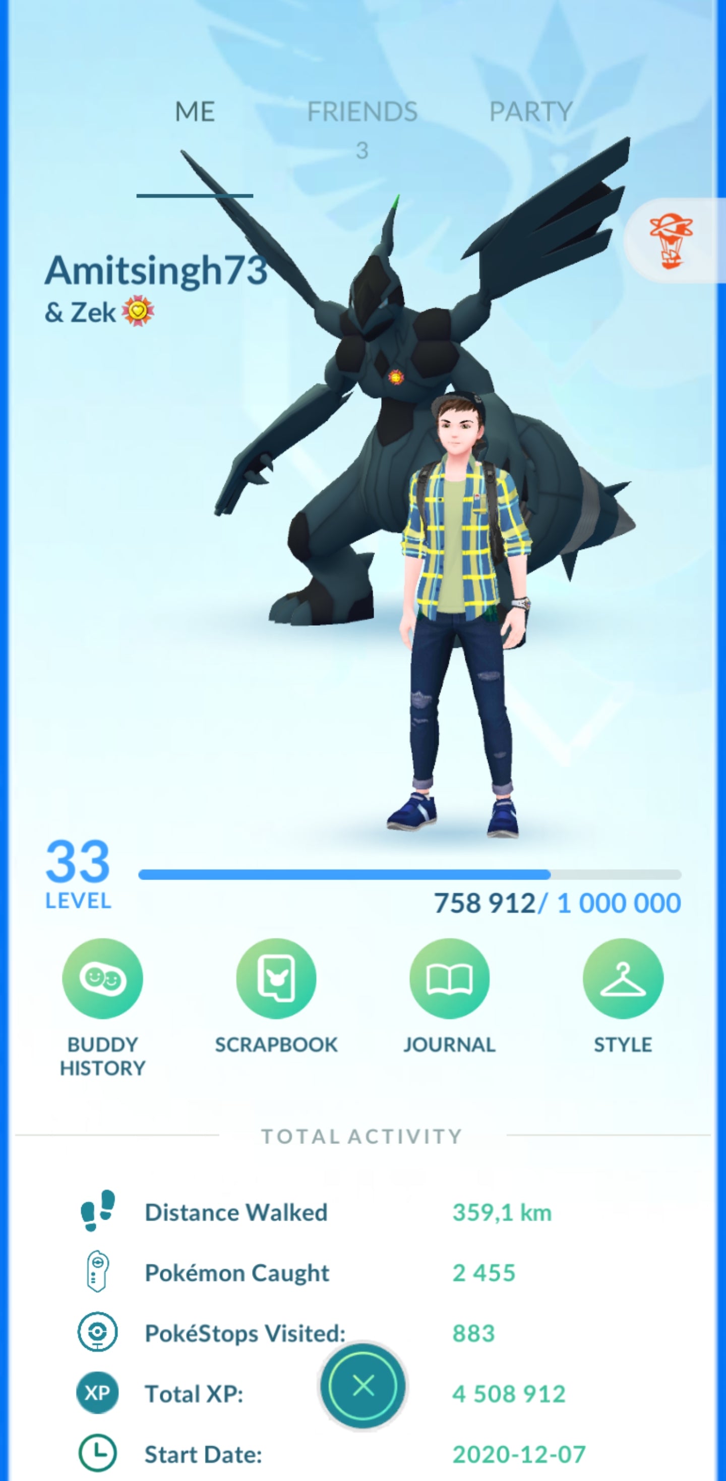 Level 33 🌟 Account