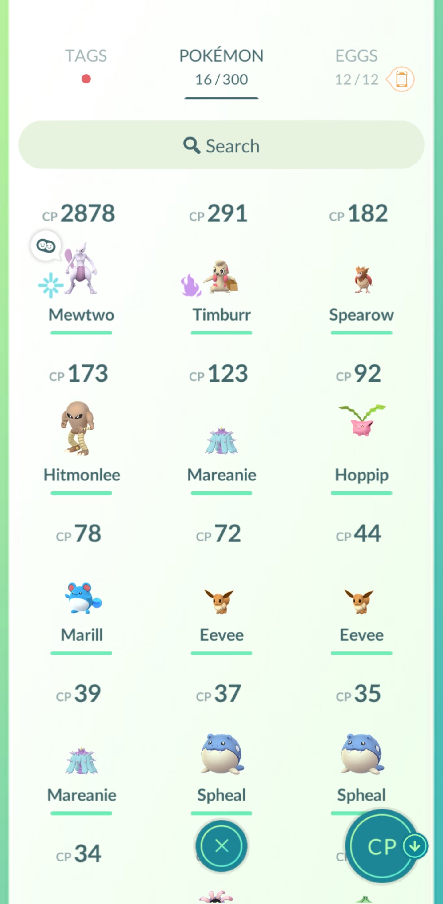 Level 24 🌟 Starter acc - mewtwo - 3 mil stardust