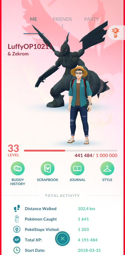 Level 33🌟 Account