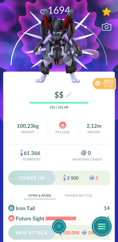 Armored Mewtwo Acc