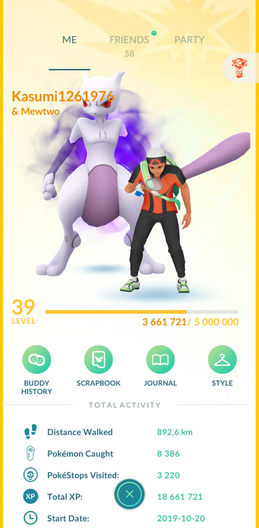 Level 39🌟 Account