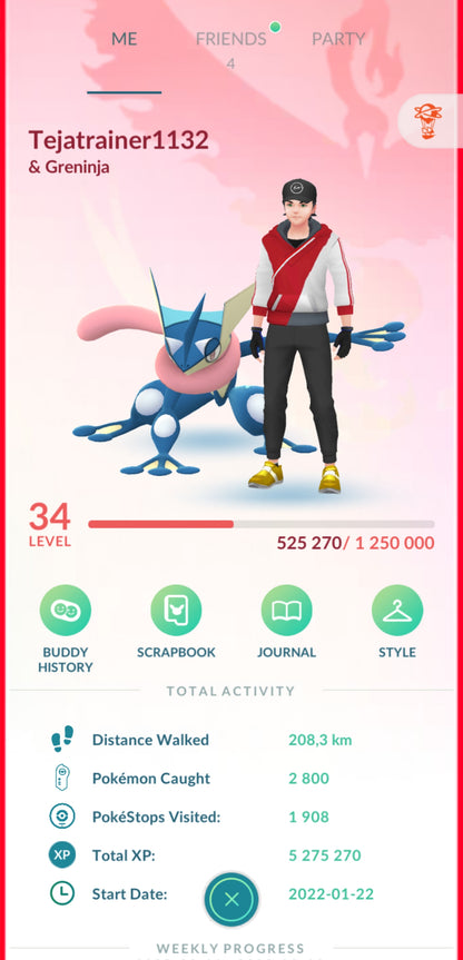 Level 34🌟 Account