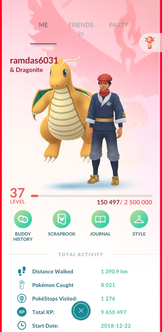 Level 37🌟 Account