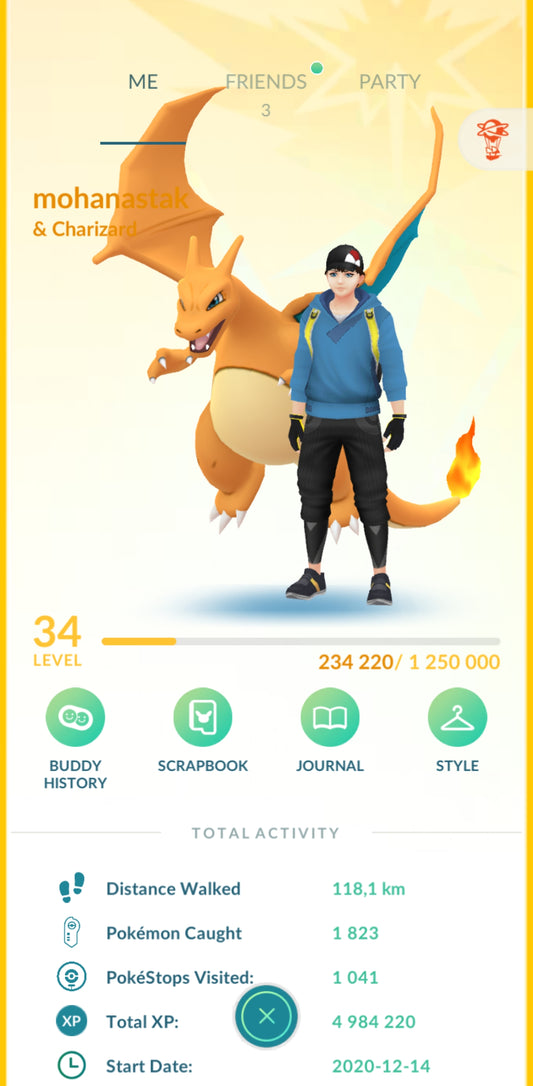Level 34🌟 Account