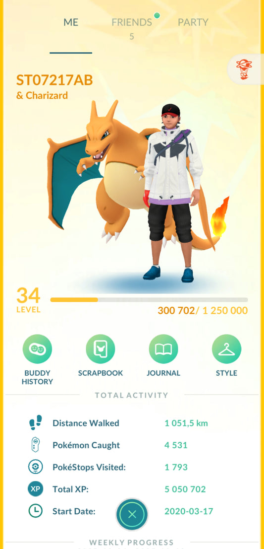 Level 34🌟 Account