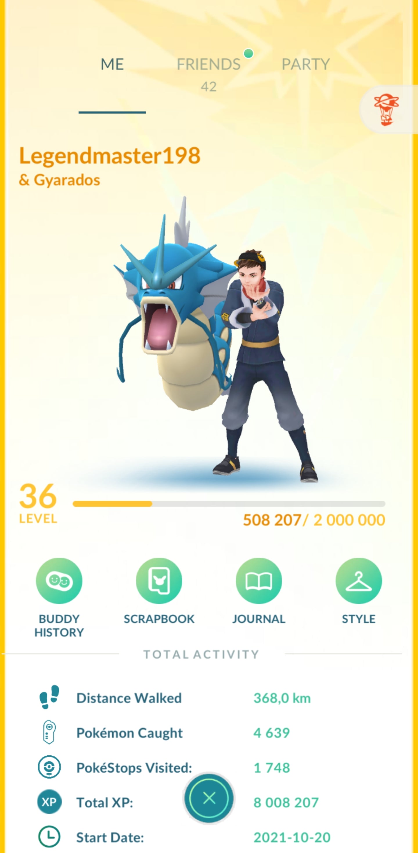Level 36🌟 Account