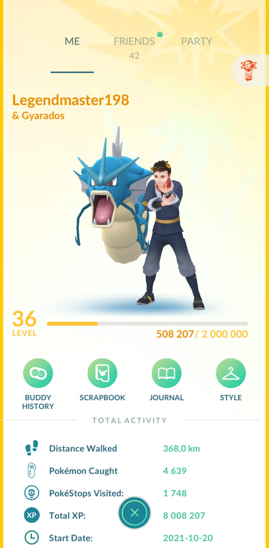 Level 36🌟 Account