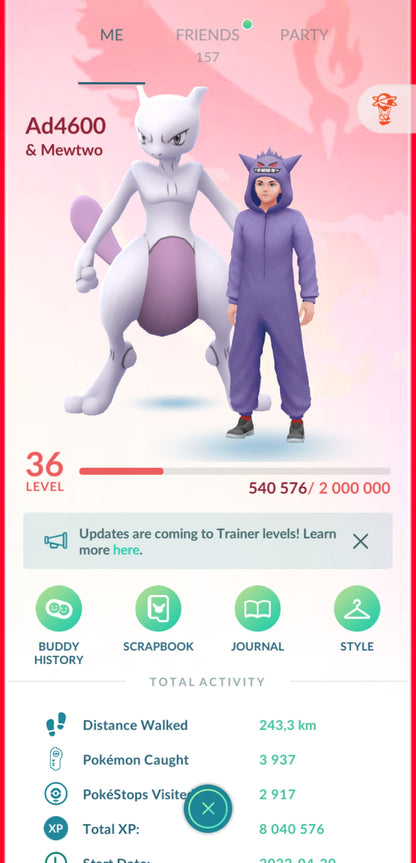 Level 36💎 Premium Account