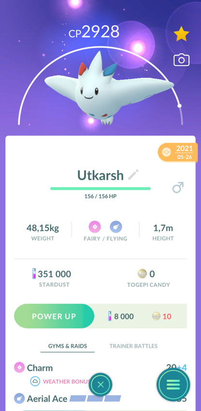Level 36 🌟 Account