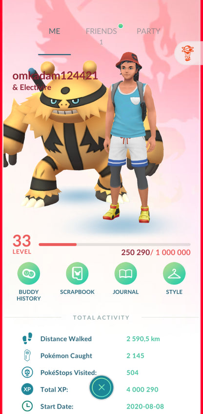 Level 33🌟 Account