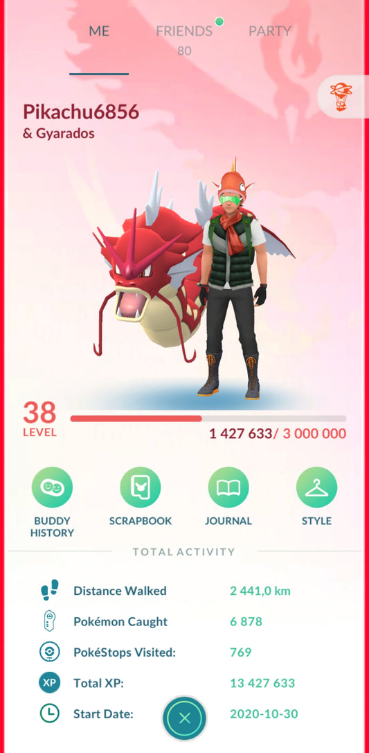 Level 38💎 Premium Account