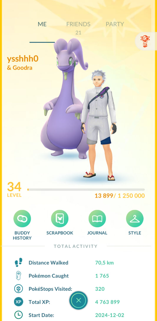 Level 34🌟 Account