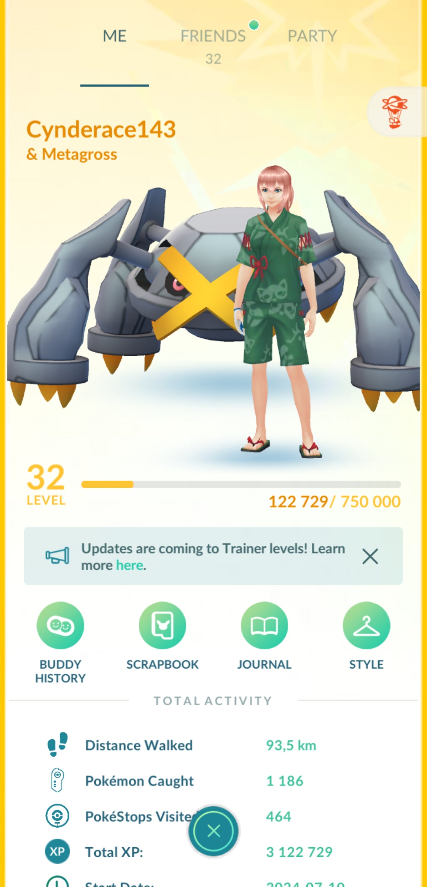 Level 32🌟 Account