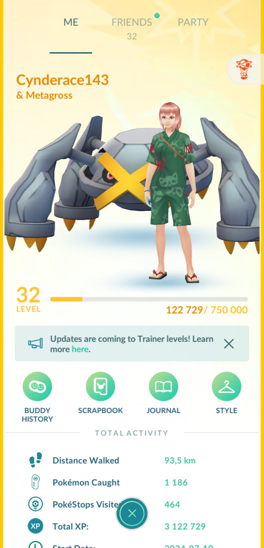 Level 32🌟 Account