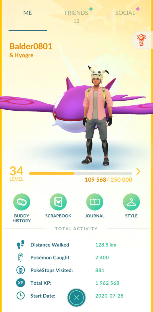 Level 34🔥Powerful Account