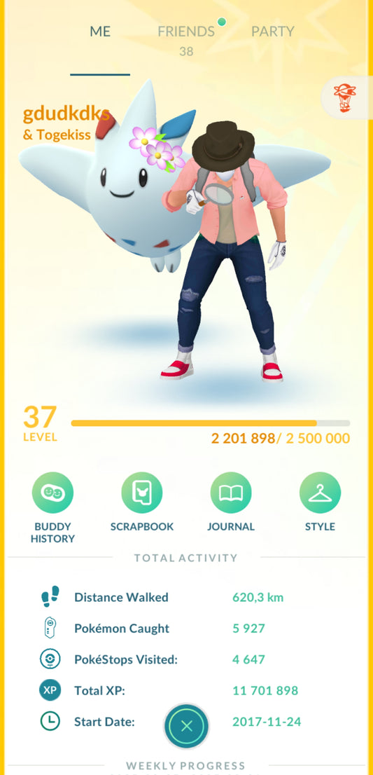 Level 37🌟 Account
