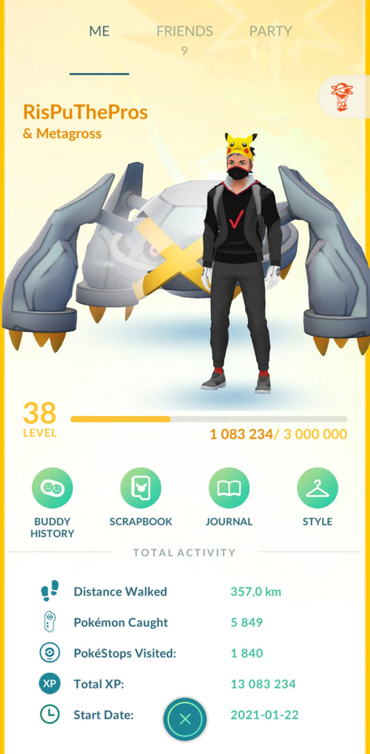 Level 38💎 Premium Account