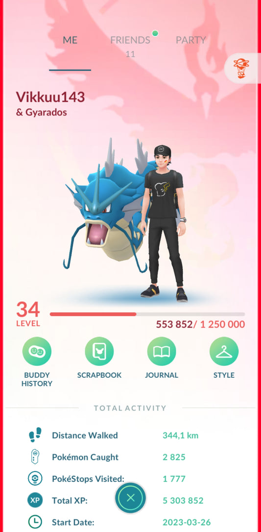 Level 34🌟 Account