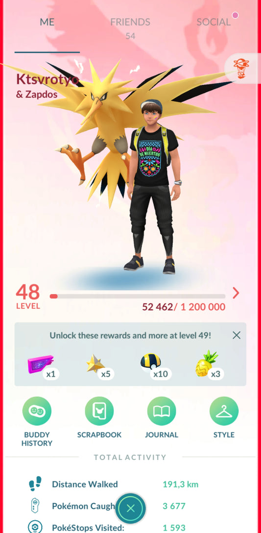 Level 48💎 Premium Account