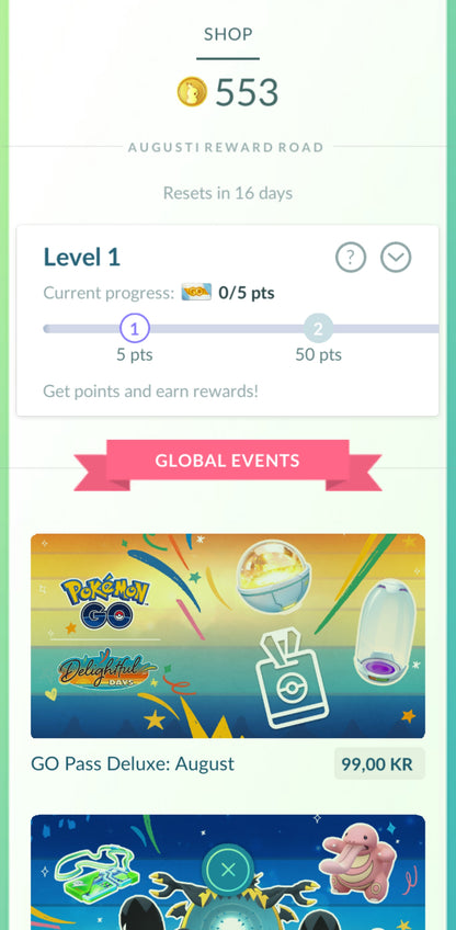 Level 33🌟 Account