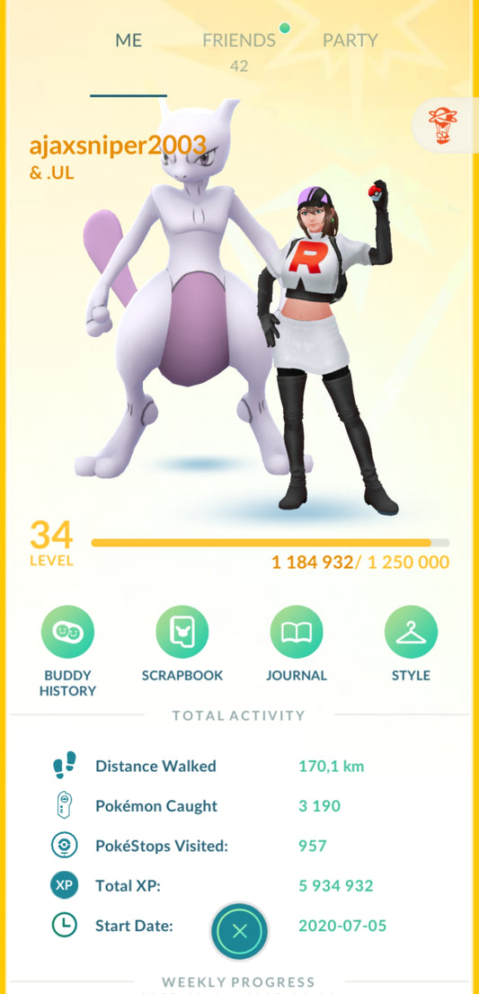 Level 34💎 Premium Account
