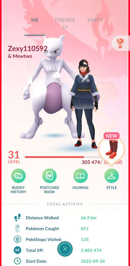 Level 31 🌟 Account