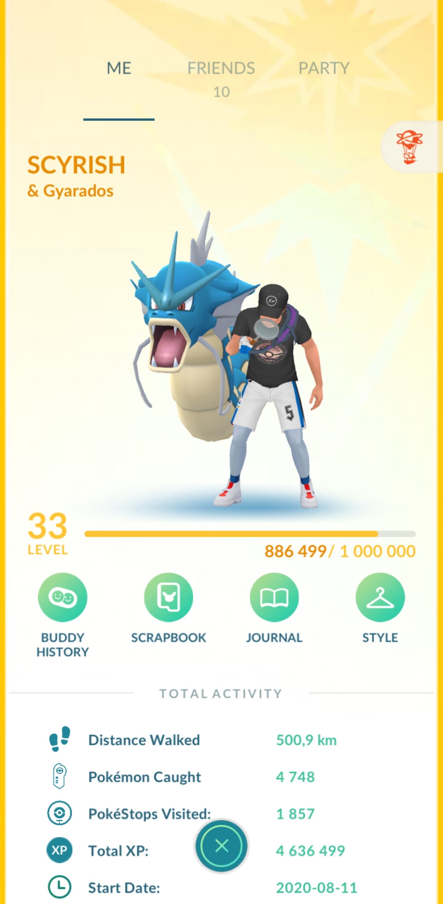 Level 33 🌟 Account