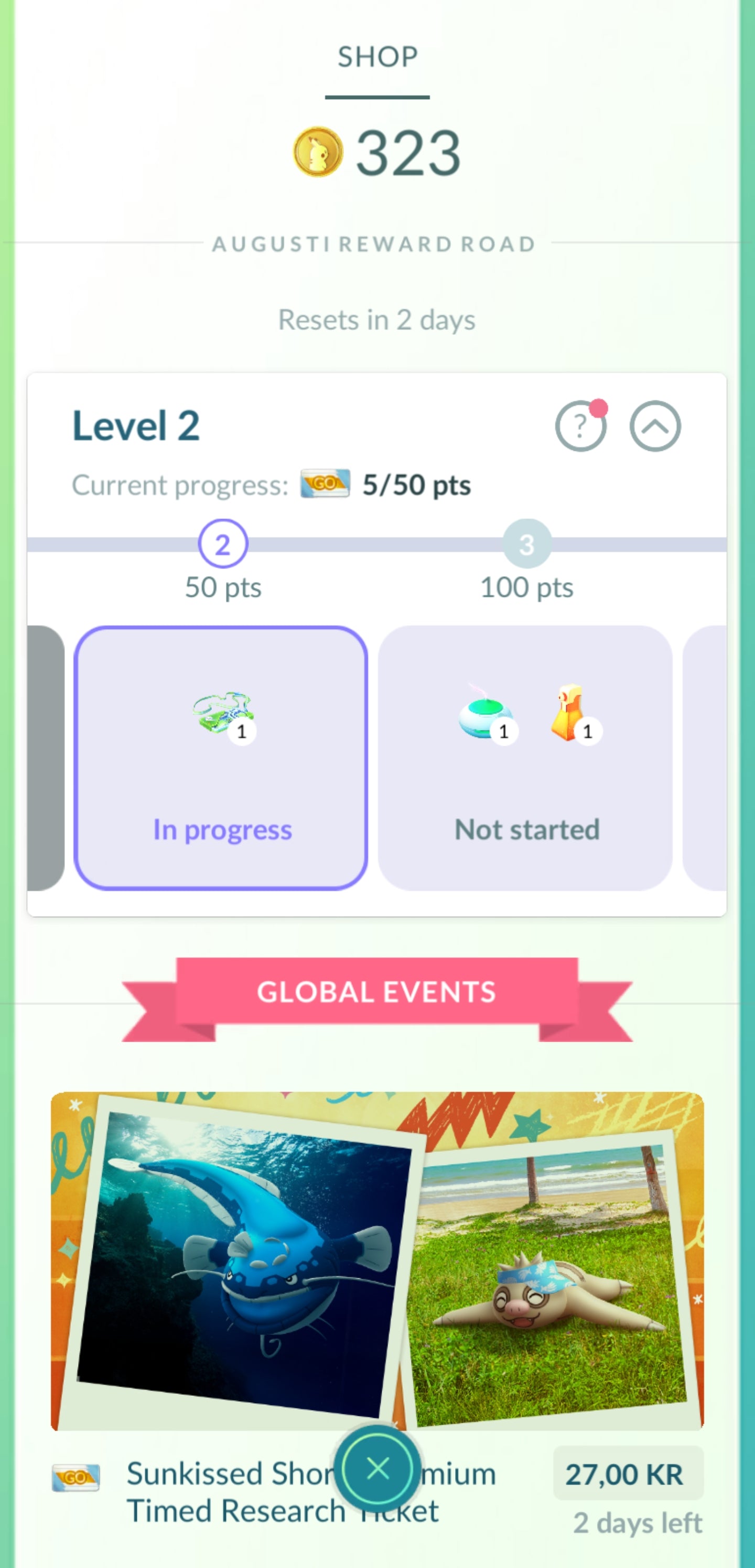 Level 36🌟 Account