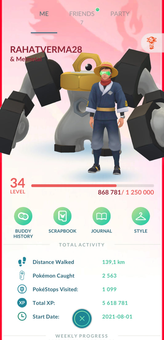 Level 34🌟 Account