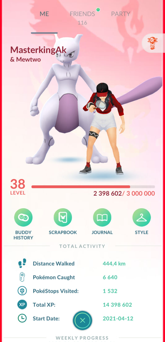 Level 38🌟 Account