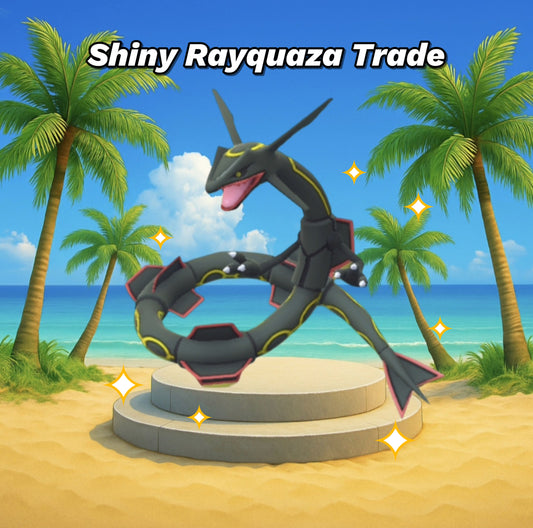 Shiny Rayquaza Trade